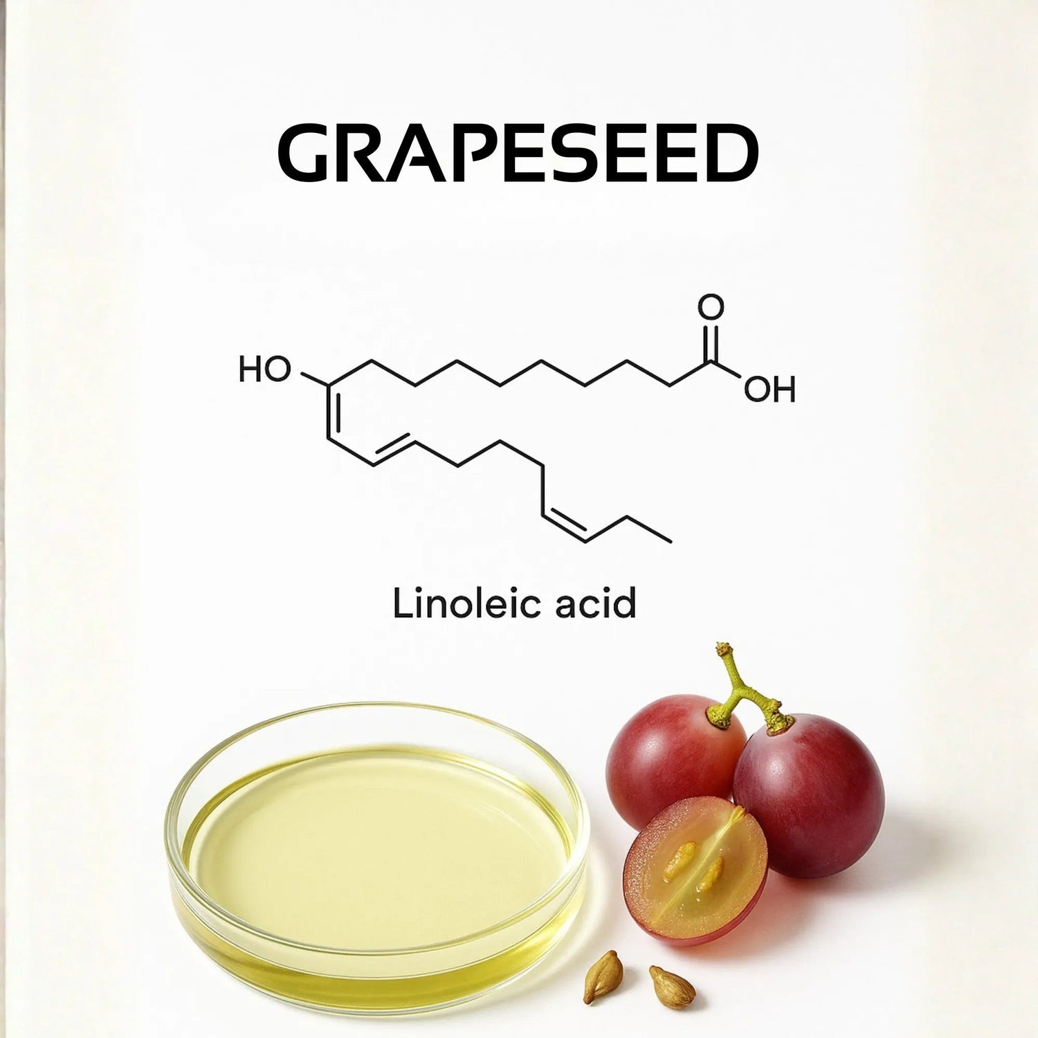 Grapeseed Oil Chemical Structure